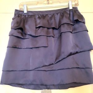 Zinc Gray layered mini skirt sz 3
